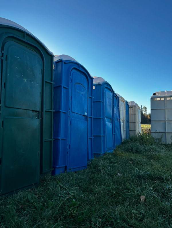 Blue Reg Toilets Unit for Sale