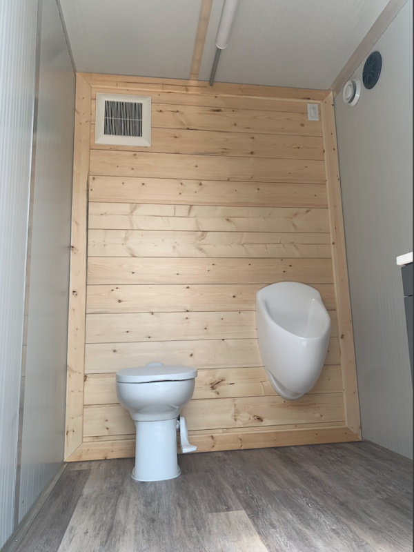 Two Unit Lux Trailer Washroom Interior 2